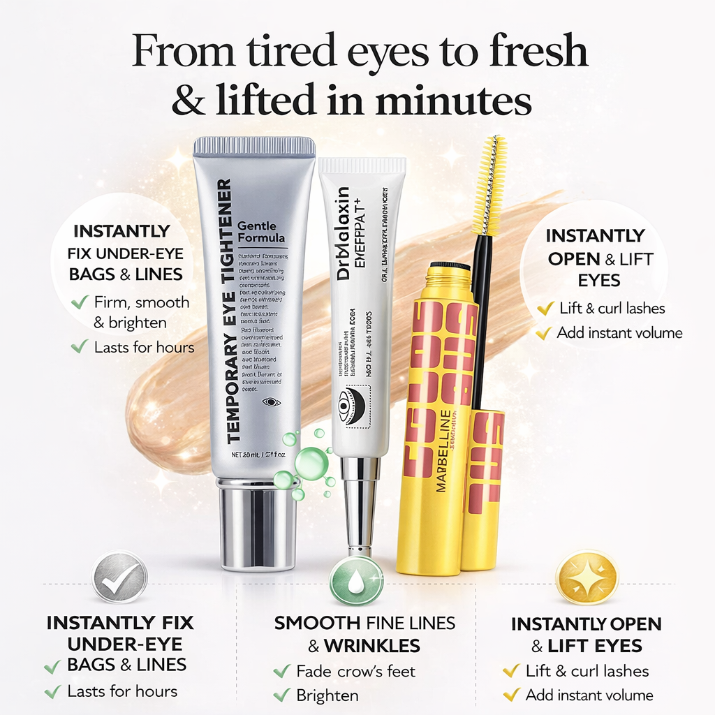 Glamish Bright Eyes Glow Kit - Complete Eye Care Bundle Pakistan