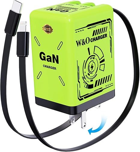 Glamish 2 in 1 GAN Ultra Fast Charger Dual Port Pakistan