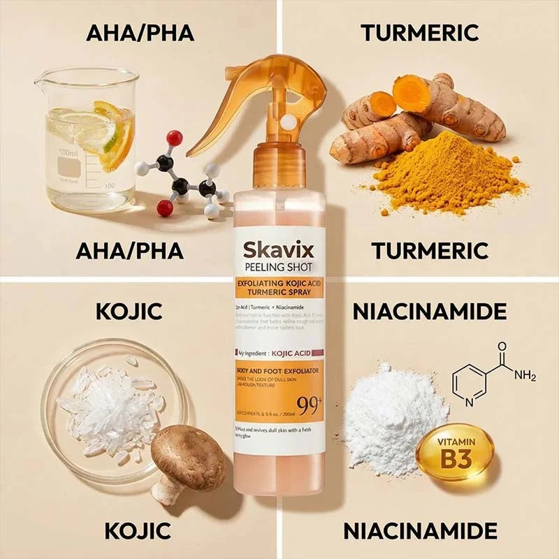 Peel Shot Keratin Care Kojic + Turmeric Spray Pore Clearing