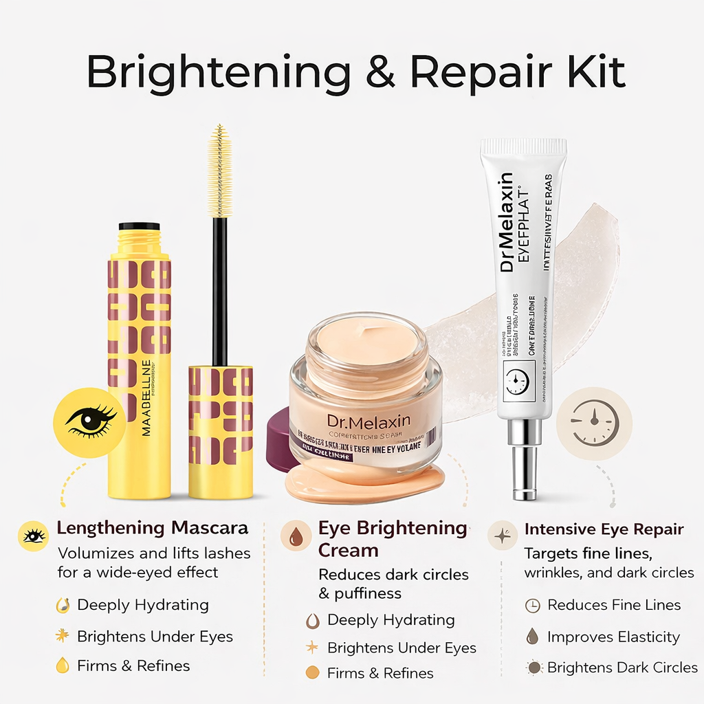 Glamish Brightening and Repair Skincare Kit - Glow Bundle Pakistan