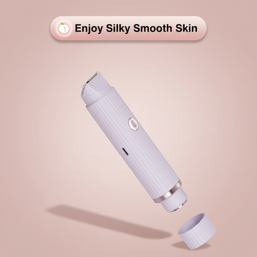 Glamish Double Headed Electric Shaver - Smooth Hair Removal Pakistan