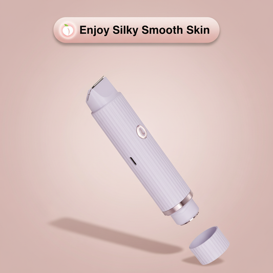 Glamish Double Headed Electric Shaver - Smooth Hair Removal Pakistan