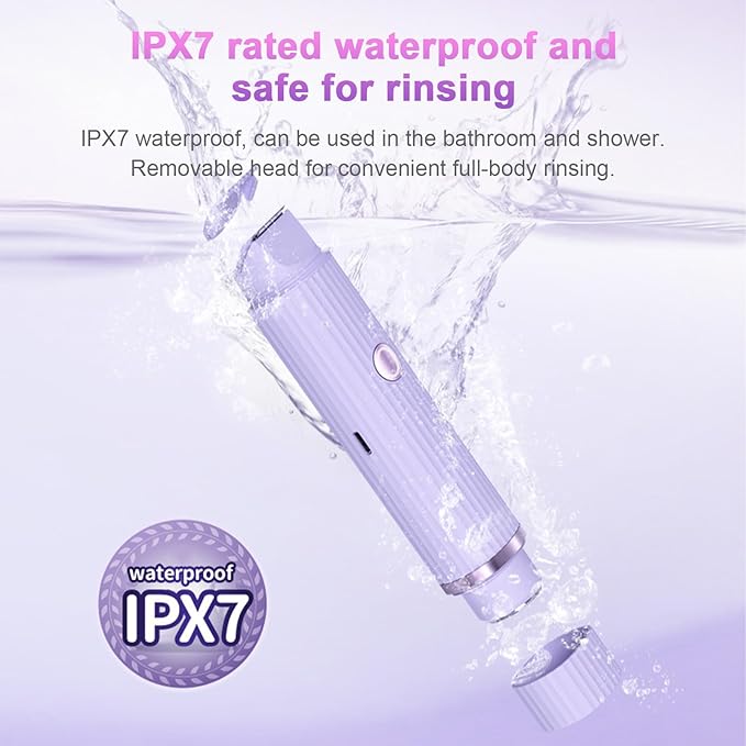 Glamish Double Headed Electric Shaver - Smooth Hair Removal Pakistan