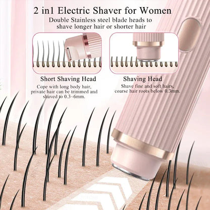 Double Headed Electric Shaver